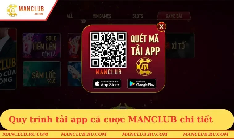 qyuy trinh tai app ca cuoc manclub chi tiet Quy trình tải app cá cược MANCLUB chi tiết
